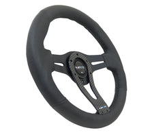 Load image into Gallery viewer, 130.00 NRG Steering Wheels (320mm Leather w/ Carbon) RST-002RCF - Redline360 Alternate Image