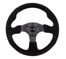 Load image into Gallery viewer, 104.95 NRG Steering Wheels (Suede - Black Stitch - 320mm - 5mm Spoke) RST-012S - Redline360 Alternate Image