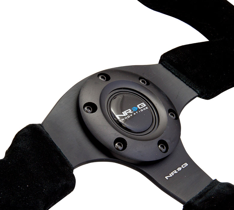 350MM TWO SPOKE STEERING WHEEL SUEDE – NRG Innovations 350MM TWO SPOKE STEERING WHEEL SUEDE – NRG Innovations
