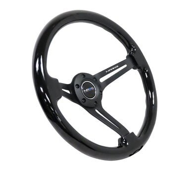 149.00 NRG Steering Wheels (350mm Black Wood - 3