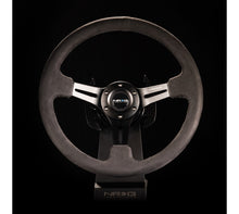 Load image into Gallery viewer, 160.00 NRG Steering Wheels (Alcantara - Black Stitch - 350mm) RST-018SA - Redline360 Alternate Image
