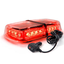 Load image into Gallery viewer, Xprite Beta Series 12W LED Rooftop Strobe Light with Magnetic Base - Blue/Red/Red-Blue/White/White-Amber/Amber - Red Alternate Image