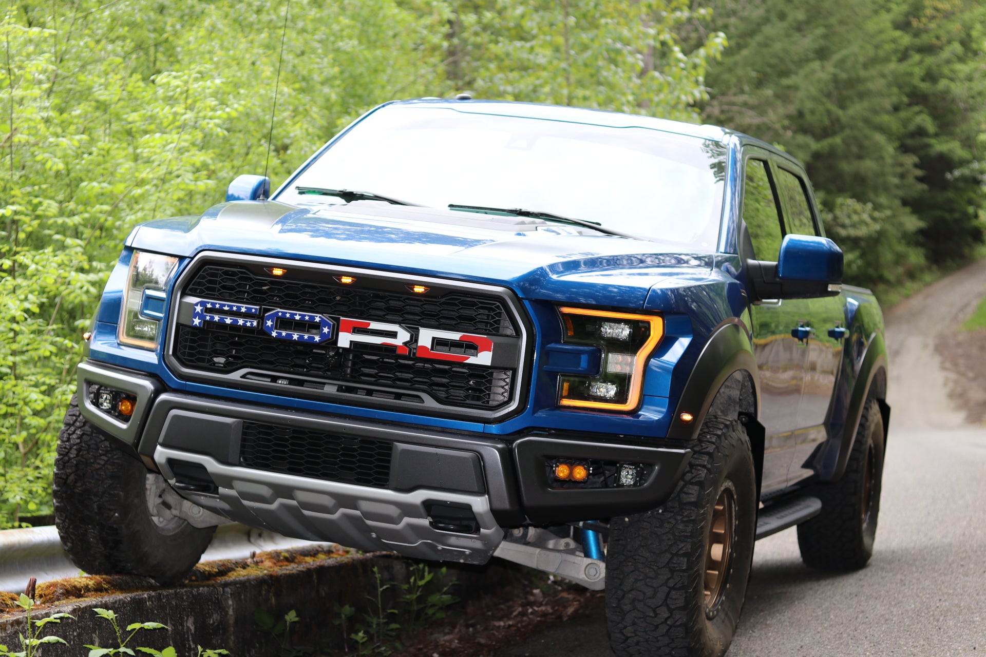 Rally Armor Mud Flaps Ford F150 Raptor (2017-2020) Black / Red / Pink