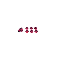 Load image into Gallery viewer, Dress Up Bolts Mitsubishi Lancer EVO IX (2006-2007) Titanium Strut Tower Kit - Red Alternate Image