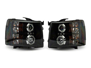 For 07-13 Chevy Silverado 1500 2500 3500 Headlights Headlamp Assembly Black For 07-13 Chevy Silverado 1500 2500 3500 Headlights Headlamp Assembly Black