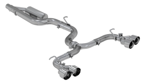 989.99 MBRP Catback Exhaust VW Golf R MK7/MK7.5 (15-19) [Race Version] 3" Quad Split Rear Exit - Redline360