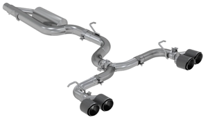 989.99 MBRP Catback Exhaust VW Golf R MK7/MK7.5 (15-19) [Race Version] 3" Quad Split Rear Exit - Redline360