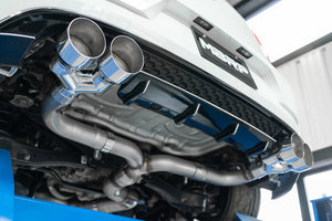 989.99 MBRP Catback Exhaust VW Golf R MK7/MK7.5 (15-19) [Race Version] 3" Quad Split Rear Exit - Redline360