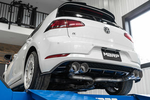 989.99 MBRP Catback Exhaust VW Golf R MK7/MK7.5 (15-19) [Race Version] 3" Quad Split Rear Exit - Redline360