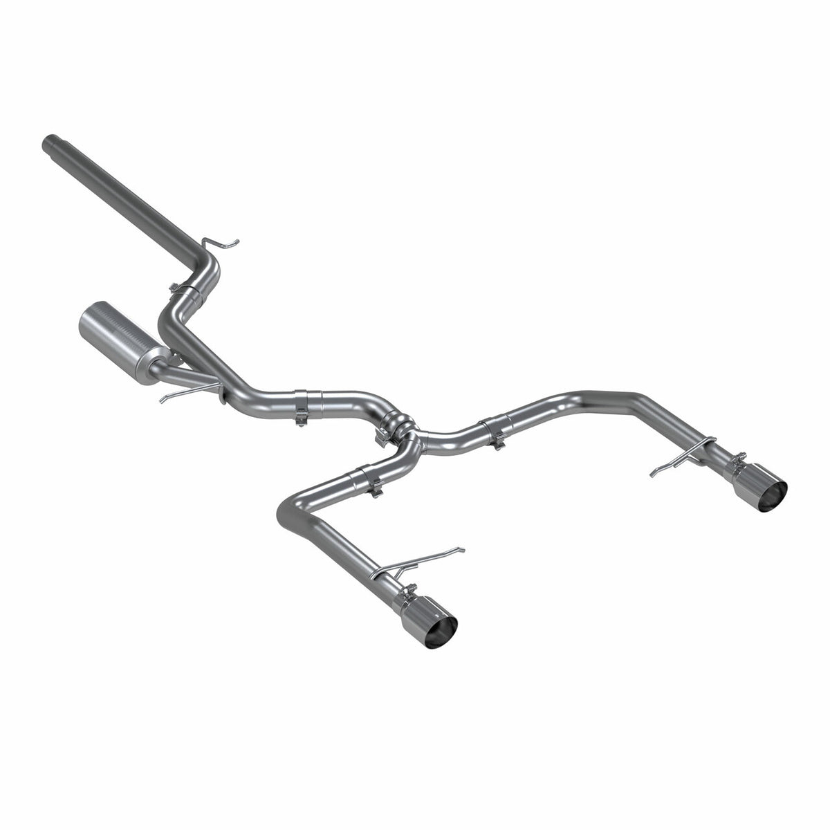 MBRP Exhaust VW Jetta GLI 2.0L A7 (1921) 3" Race Catback w/ Polished