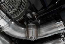 Load image into Gallery viewer, MBRP Exhaust VW Golf R MK8 2.0L (22-24) 3" Catback - 2.5" Quad Rear Exit w/ Carbon Fiber Tips/ Active Exhaust/ T304 Stainless Steel Alternate Image