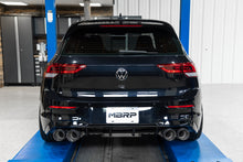 Load image into Gallery viewer, MBRP Exhaust VW Golf R MK8 2.0L (22-24) 3" Catback - 2.5" Quad Rear Exit w/ Carbon Fiber Tips/ Active Exhaust/ T304 Stainless Steel Alternate Image