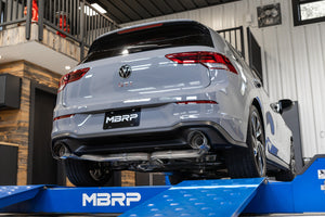 MBRP Exhaust VW Golf GTI MK8 (22-23) 3" Catback - 2.5" Dual Split Rear T304 Stainless Steel