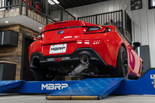 Load image into Gallery viewer, MBRP Exhaust BRZ GR86 86 FRS (12-24) 3&quot; Catback - Single Rear Muffler w/ Burnt Blue/Carbon Fiber/Polished 5&quot; Tip Alternate Image