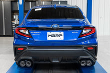 Load image into Gallery viewer, MBRP Exhaust Subaru WRX 2.4L (22-24) 3" Catback w/ Quad Tips - Street or Race - Street Profile / Polished Aluminum Alternate Image