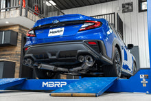 Load image into Gallery viewer, MBRP Exhaust Subaru WRX 2.4L (22-24) 3" Catback w/ Quad Tips - Street or Race - Street Profile / Polished Aluminum Alternate Image