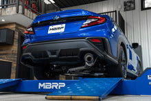 Load image into Gallery viewer, MBRP Exhaust Subaru WRX 2.4 (22-25) 3" Catback w/ Burnt/Carbon Fiber/Polished Muffler Tip - Polished Aluminum Alternate Image