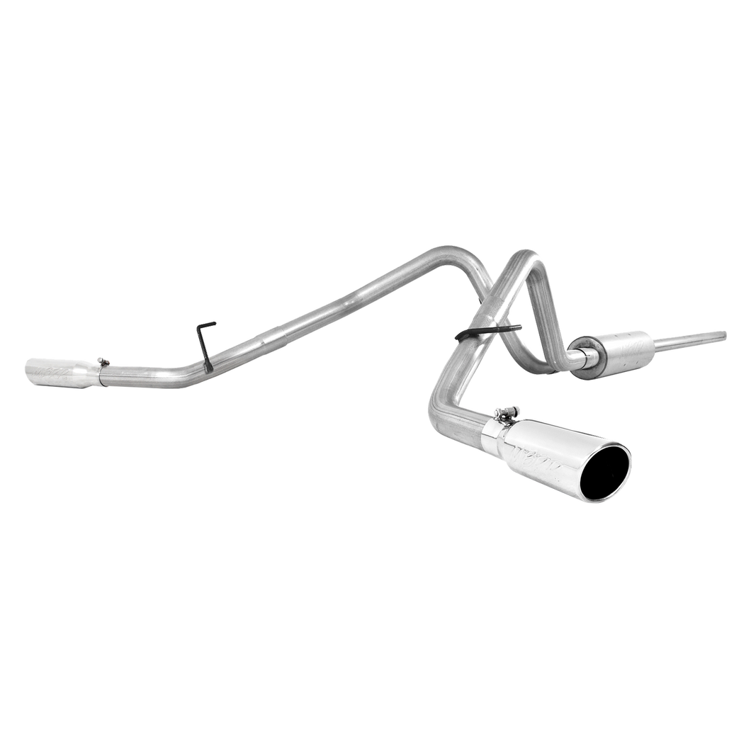 454.99 MBRP Catback Exhaust Ford F150 4.6L V8 / 5.4L Triton V8 (04-08) [Touring Version] Dual Side Exit - Redline360