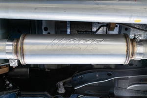 704.99 MBRP Resonator-Back Exhaust Ford F250/F350 6.2L Boss / 7.3L Godzilla V8 (17-22) [Touring Version] Single Side Exit - Redline360