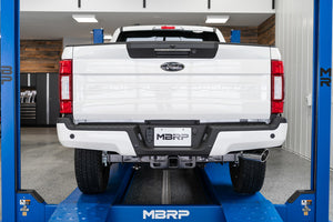 704.99 MBRP Resonator-Back Exhaust Ford F250/F350 6.2L Boss / 7.3L Godzilla V8 (17-22) [Touring Version] Single Side Exit - Redline360