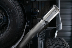 704.99 MBRP Resonator-Back Exhaust Ford F250/F350 6.2L Boss / 7.3L Godzilla V8 (17-22) [Touring Version] Single Side Exit - Redline360