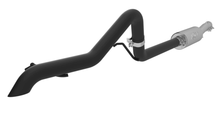Load image into Gallery viewer, MBRP Exhaust Jeep Wrangler JK 3.8L V6 (07-11) [Race Catback w/ Off-Road Turn Down Tail Pipe] Muffler before Axle - Black-Coated Alternate Image