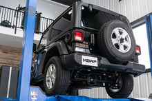 Load image into Gallery viewer, MBRP Catback Exhaust Jeep Wrangler 2.0L / 3.6L V6 (18-21) [Race Version] Single Turn Down Exit - 304 Stainless Alternate Image