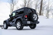 Load image into Gallery viewer, MBRP Catback Exhaust Jeep Wrangler 2.0L / 3.6L V6 (18-21) [Race Version] Single Turn Down Exit - 304 Stainless Alternate Image