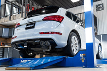 Load image into Gallery viewer, MBRP Exhaust Audi SQ5 3.0T (14-17) 2.5" Axleback - T304 Stainless Steel / Dual Rear Exit w/ Quad Carbon Fiber Tips - Default Title Alternate Image