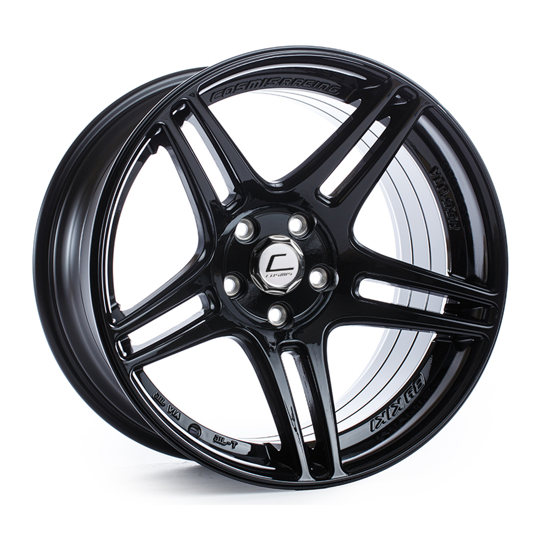 301.50 Cosmis Racing S5R Wheels (18x10.5) [Black +20mm Offset] 5x114.3 - Redline360