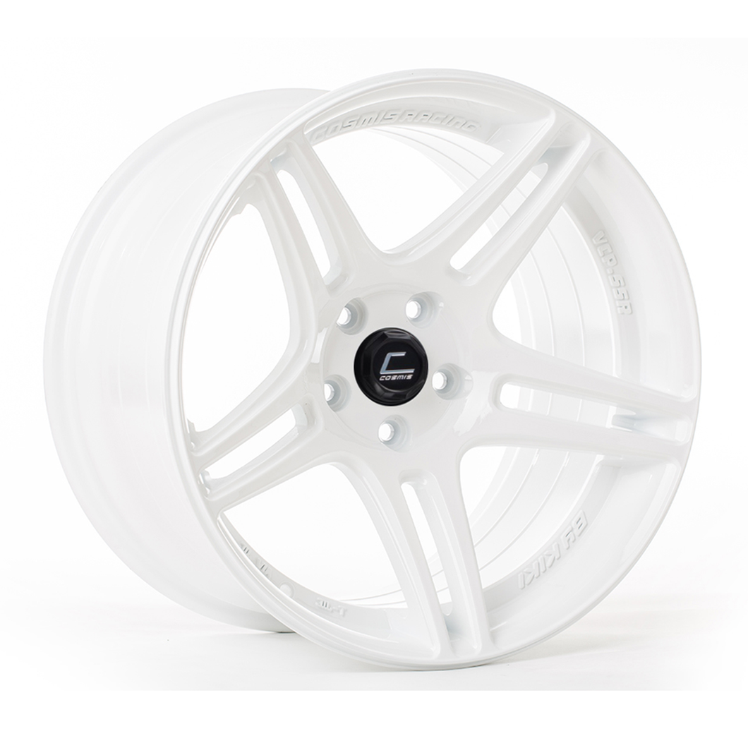 301.50 Cosmis Racing S5R Wheels (18x10.5) [White +20mm Offset] 5x114.3 - Redline360