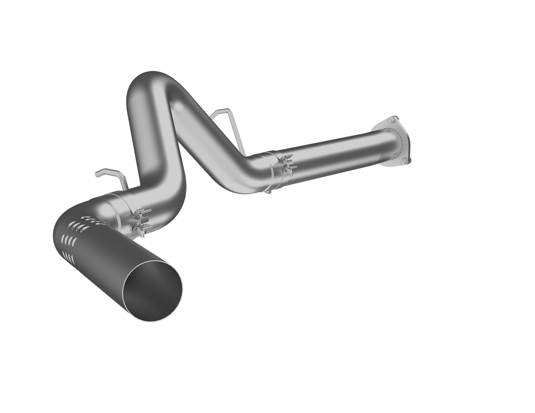 299.99 MBRP Filter-Back Exhaust Chevy Silverado 6.6L Duramax LMM V8 (07-10) [Armor Lite Series] Single Side Exit - w/ or w/o Muffler - Redline360