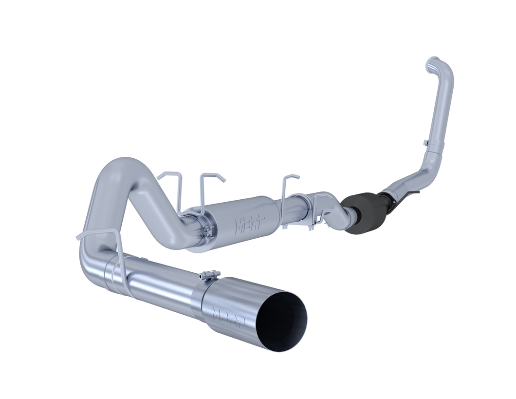 1049.99 MBRP Turbo-Back Exhaust Ford F250/F350 6.0L Power Stroke V8 (03-07) [Street Version] Single Side Exit - Redline360