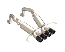 Load image into Gallery viewer, MBRP Exhaust Corvette C7 6.2L V8 (14-19) Race Axleback w/ Stainless or Black-Coated Muffler Quad Tips Alternate Image