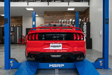 Load image into Gallery viewer, MBRP Exhaust Ford Mustang GT 5.0 (18-23) 3" Catback w/ Quad Dual Wall Tips - Race or Street Version - Race / 304 Stainless - Polished Tips Alternate Image