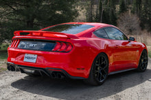 Load image into Gallery viewer, MBRP Exhaust Ford Mustang GT 5.0 (18-23) 3" Catback w/ Quad Dual Wall Tips - Race or Street Version - Race / 304 Stainless - Polished Tips Alternate Image