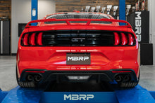 Load image into Gallery viewer, 419.99 MBRP Exhaust Ford Mustang GT 5.0L (18-21) Race Axleback Quad Rear Exit - Redline360 Alternate Image