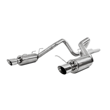 Load image into Gallery viewer, 859.99 MBRP Catback Exhaust Ford Mustang Mustang GT 5.0L (11-14) [Dual Split Rear] Race or Street Version - Redline360 Alternate Image