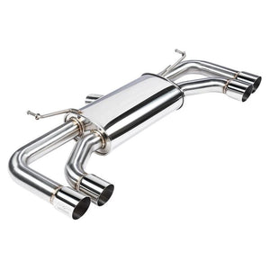 725.99 DC Sports Catback Stainless Exhaust Toyota Corolla Hatchback 2.0 (2019-2020-2021) Black or Polished Tips - Redline360