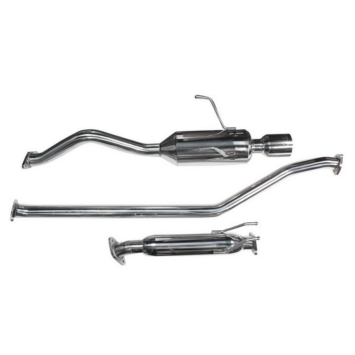 463.99 DC Sports Catback Stainless Exhaust Honda Civic EX Coupe (2001-2005) SCS7024 - Redline360