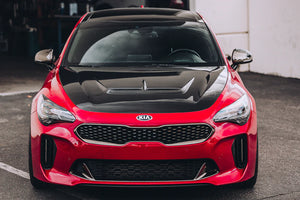 1737.90 ARK S-FX Hood Kia Stinger (2019-2022) [Carbon Fiber] SFFH-0811C - Redline360