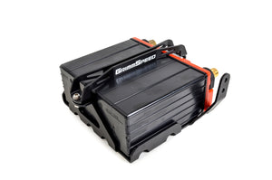 99.00 GrimmSpeed Lightweight Battery Mount Kit Subaru WRX/WRX STI (08-19) w/ or w/o Batteries - Redline360