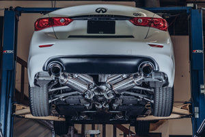 2249.10 ARK GRiP Catback Exhaust Infiniti Q50 Hybrid / 3.7L (14-15) Polished or Burnt Tips - Redline360