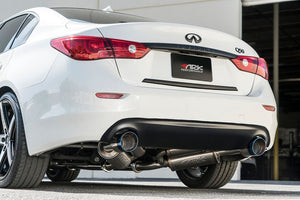 2249.10 ARK GRiP Catback Exhaust Infiniti Q50 Hybrid / 3.7L (14-15) Polished or Burnt Tips - Redline360