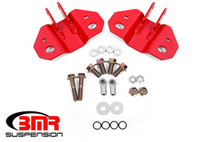 179.95 BMR Upper Shock Mounts Ford Mustang (2015-2020) Red or Black Hammertone - Redline360