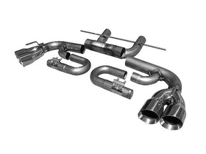 837.17 Solo Performance Axleback Exhaust Chevy Camaro SS with NPP (16-19) Black or Polished Dual Tips - Redline360