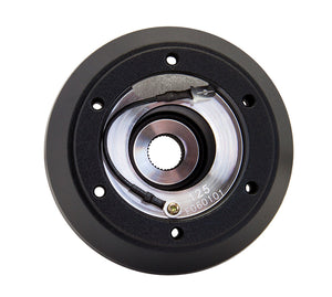 119.50 NRG Short Steering Wheel Hub Toyota Camry / Corolla (2001-2017) Black SRK-125H - Redline360