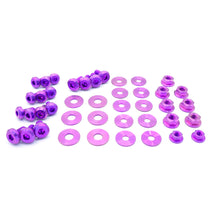 Load image into Gallery viewer, Dress Up Bolts Subaru WRX / WRX STI (2008-2014) Titanium Hardware Engine Bay Kit - Purple Alternate Image