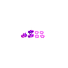 Load image into Gallery viewer, Dress Up Bolts Subaru Impreza GC8 (1992-2001) Titanium Hardware Hood Kit - Purple Alternate Image