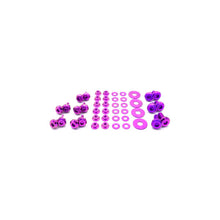 Load image into Gallery viewer, Dress Up Bolts Subaru Impreza GC8 (1992-2001) Titanium Hardware RS Hood Kit - Purple Alternate Image